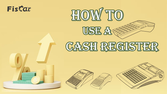 Using a cash register top
